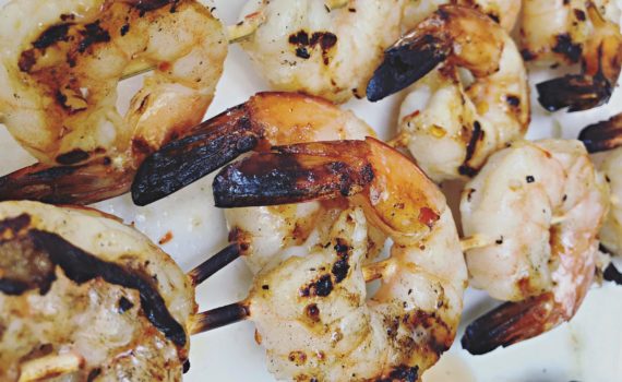 Oliva! Olive Oils Mango Pepper Grilled Shrimp
